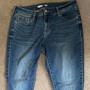 Old Navy Rockstar Super Skinny Low-rise Ankle - Blue - Size 10